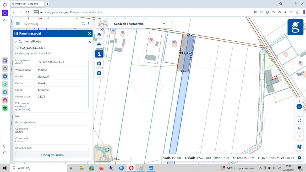 Działka rolna Morawki. Zdjęcie 2