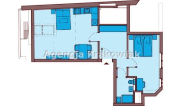 Mieszkanie 1-pokojowe Kraków, ul. Skałeczna