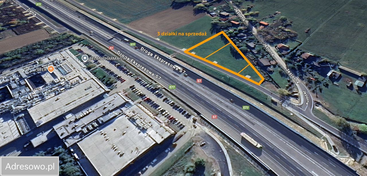 Działka inwestycyjna Kazuń Nowy