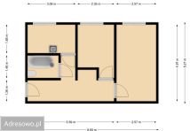 Mieszkanie 2-pokojowe Wrocław Szczepin, pl. Tadeusza Kościuszki. Zdjęcie 3