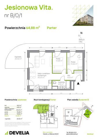 Mieszkanie 3-pokojowe Gdańsk Wrzeszcz, ul. Jesionowa. Zdjęcie 6