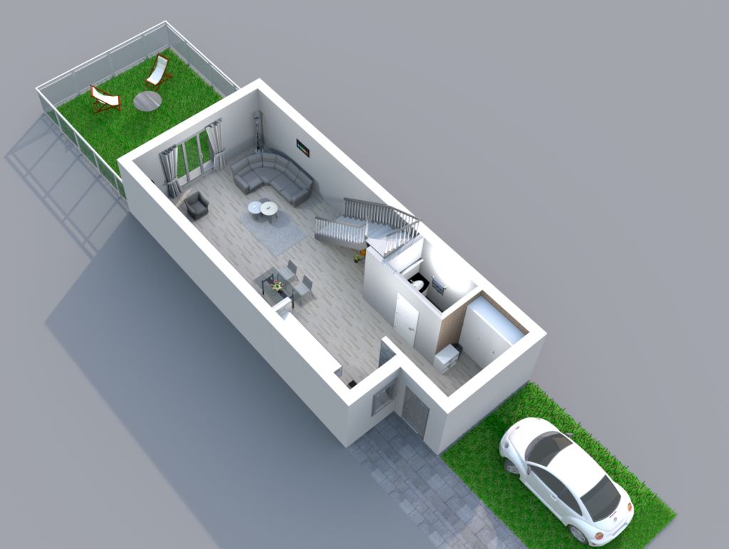 dom szeregowy, 4 pokoje Ząbki Centrum, ul. Gajowa. Zdjęcie 18