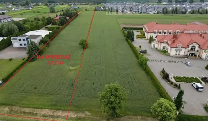 Działka inwestycyjna Kraśnica