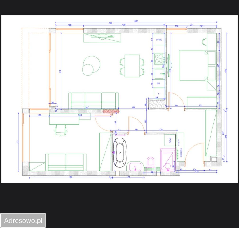 Mieszkanie 3-pokojowe Ełk. Zdjęcie 12