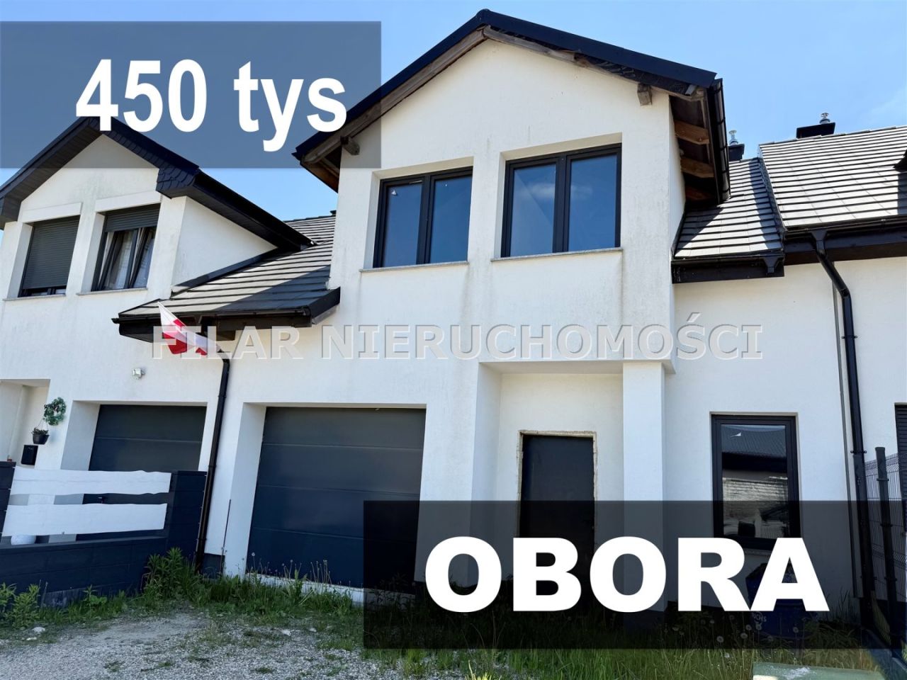 dom szeregowy, 5 pokoi Obora