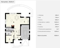 dom wolnostojący Ciechanów, ul. Stefana Żeromskiego. Zdjęcie 2