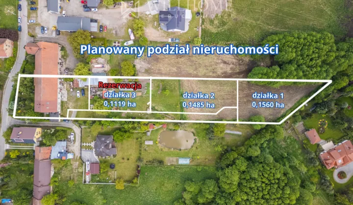 Działka budowlana Ligota Piękna, ul. Na Kolonii
