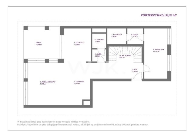 Mieszkanie 3-pokojowe Warszawa Wola, ul. Krochmalna. Zdjęcie 26