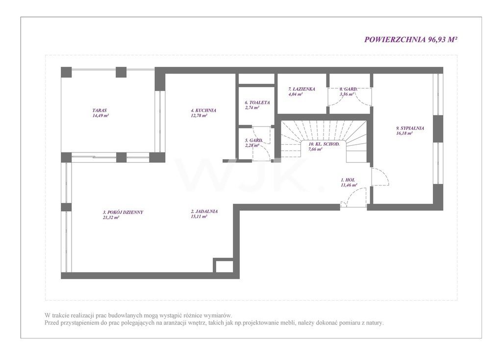 Mieszkanie 3-pokojowe Warszawa Wola, ul. Krochmalna. Zdjęcie 26