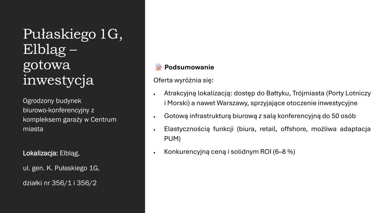 Biuro Elbląg Centrum, ul. Generała Kazimierza Pułaskiego. Zdjęcie 3