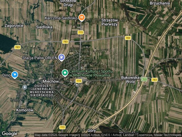 Działka budowlana Miechów Zagrody, ul. Bolesława Prusa. Zdjęcie 1