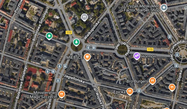 Mieszkanie 3-pokojowe Szczecin Centrum, ul. marsz. Józefa Piłsudskiego