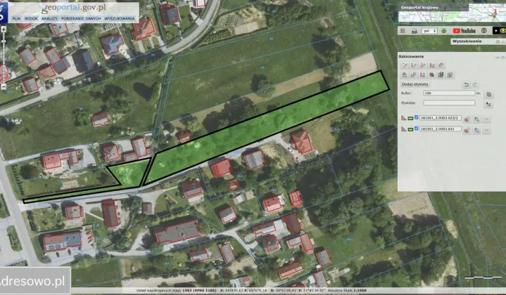 Działka rolno-budowlana Iwierzyce