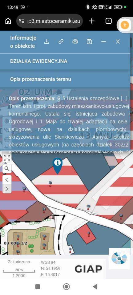 Działka inwestycyjna Nowogrodziec, SIENKIEWICZA. Zdjęcie 5