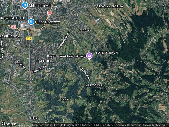 Działka budowlana Rzeszów Zalesie, ul. Wichrowa. Zdjęcie 1