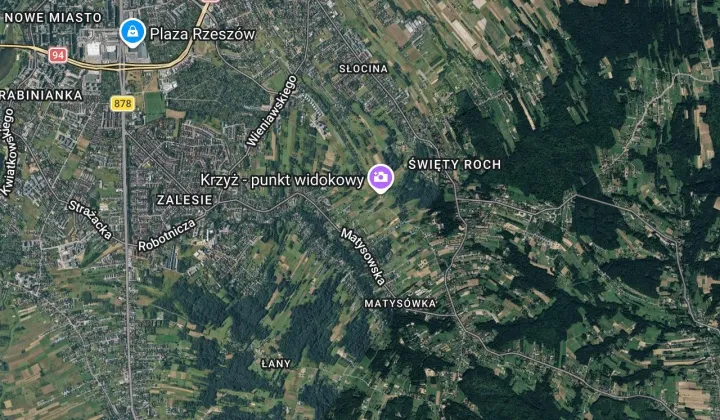 Działka budowlana Rzeszów Zalesie, ul. Wichrowa