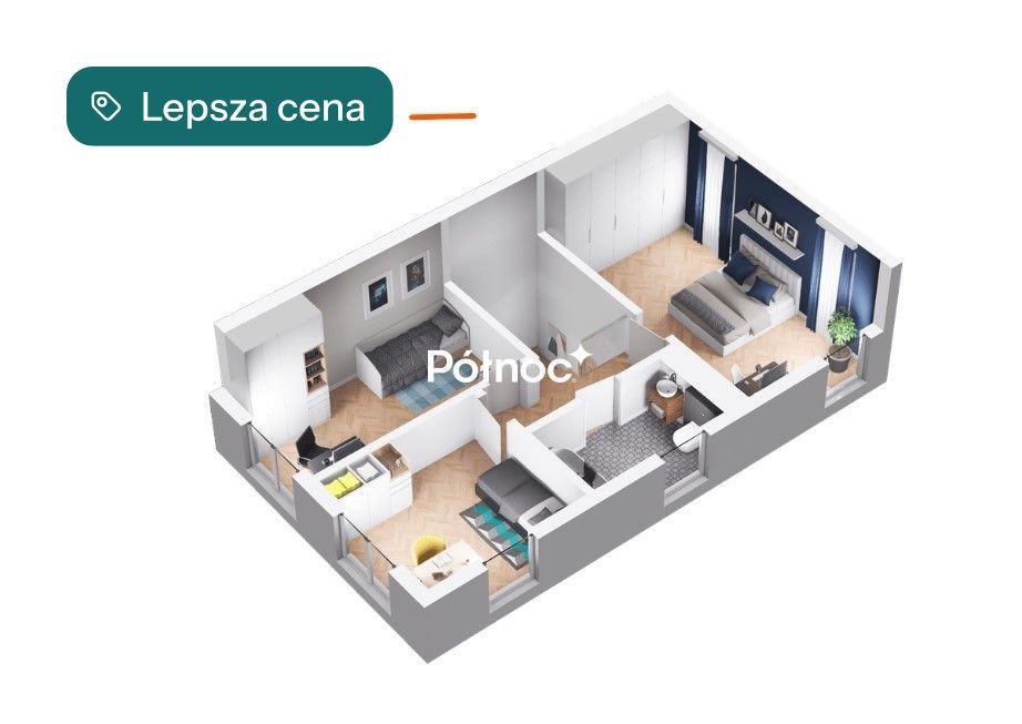 Mieszkanie 4-pokojowe Choroszcz, ul. Rybacka. Zdjęcie 2