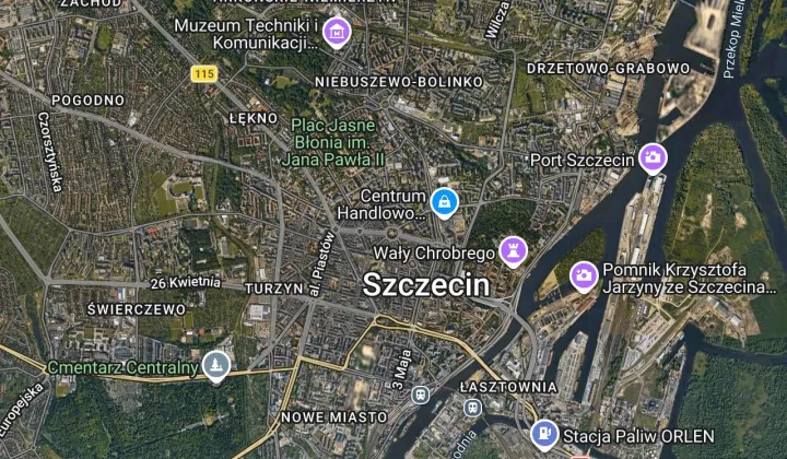 Mieszkanie 1-pokojowe Szczecin Centrum, Bauki- ścisłe centrum Szczecina przy Kaskadzie