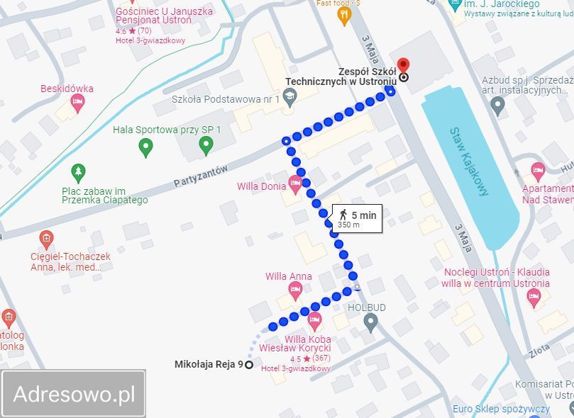 Działka budowlana Ustroń Centrum, ul. Reja. Zdjęcie 15