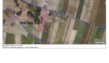 Działka budowlana Koziróg Leśny