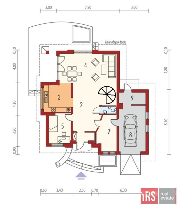 dom wolnostojący, 5 pokoi Budy Słodkowskie. Zdjęcie 14