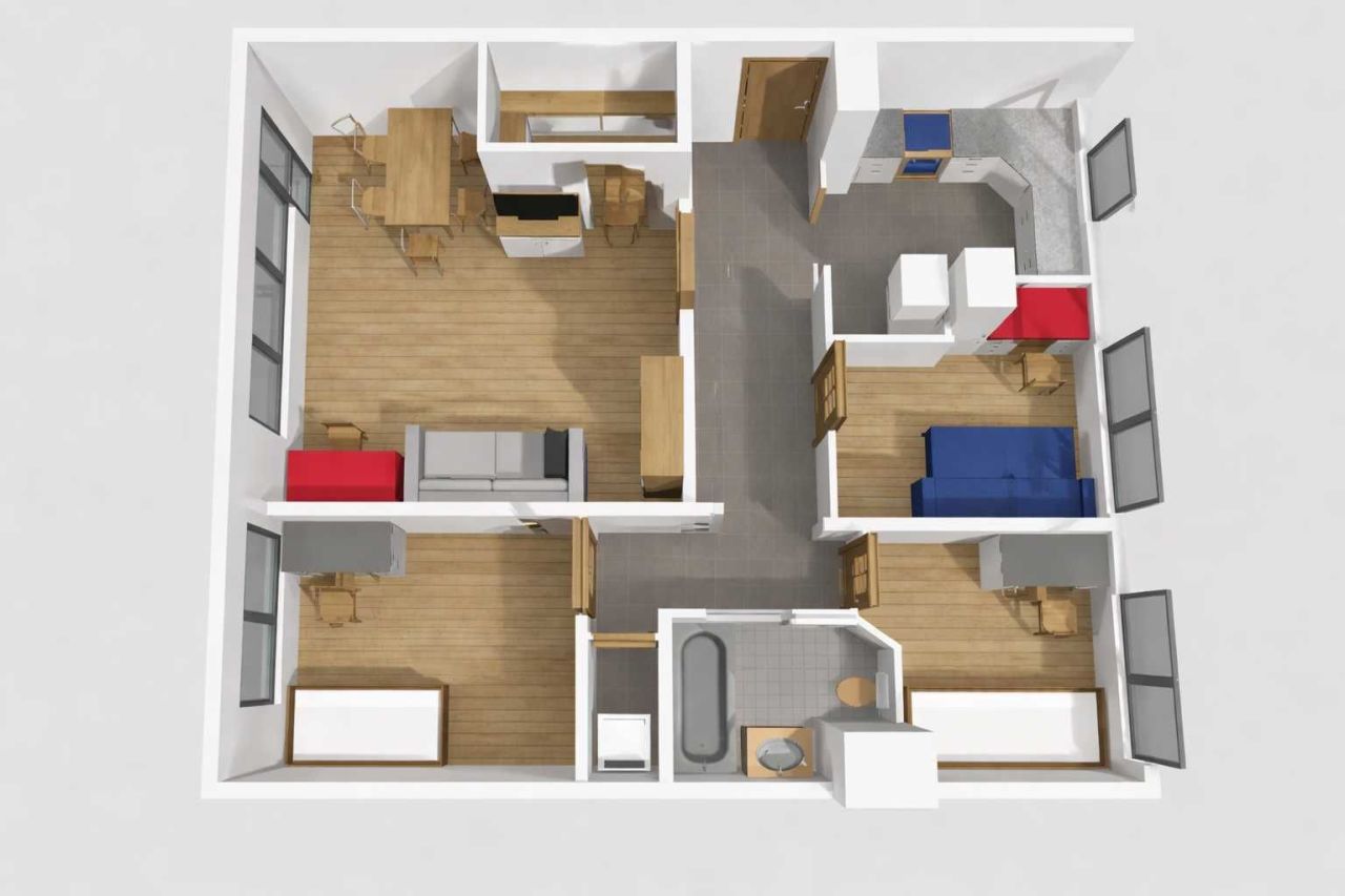 Mieszkanie 4-pokojowe Wałcz. Zdjęcie 6