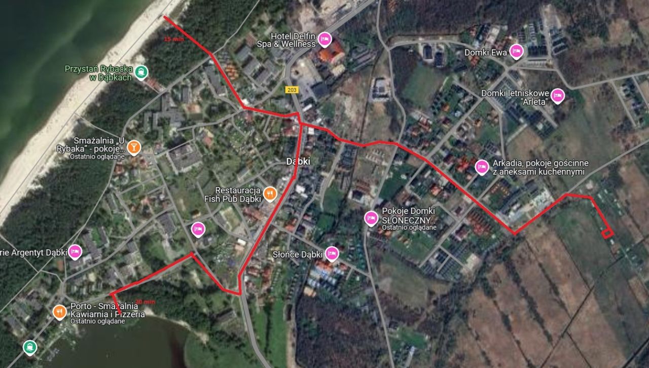 Działka rolna Dąbki, ul. Polna. Zdjęcie 11