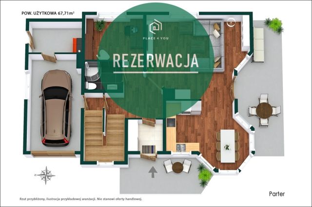 dom wolnostojący, 6 pokoi Niegów, ul. Handlowa. Zdjęcie 49