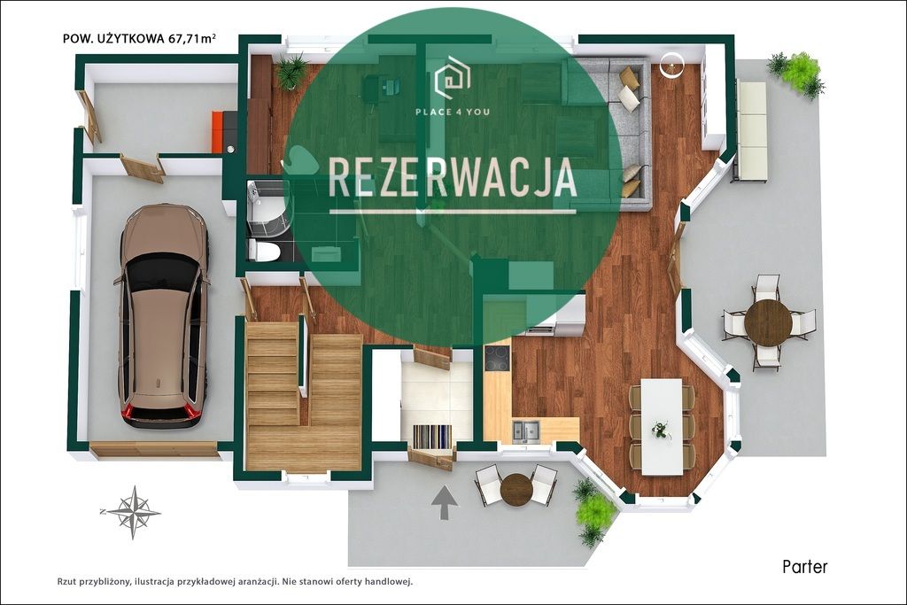 dom wolnostojący, 6 pokoi Niegów, ul. Handlowa. Zdjęcie 49