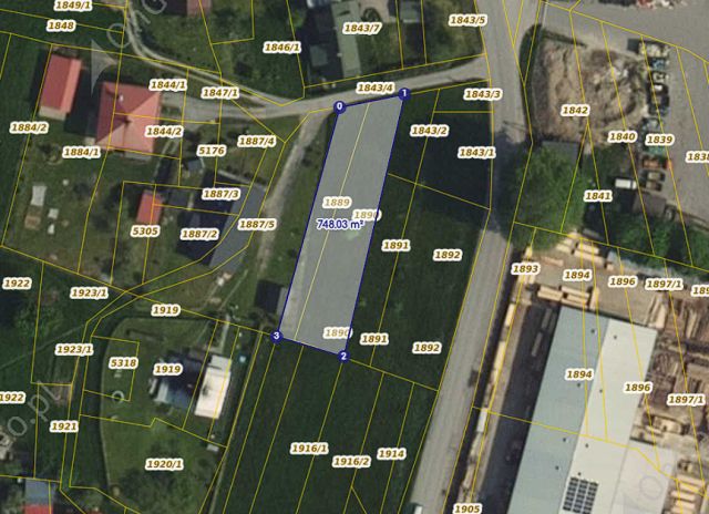 Działka rolno-budowlana Rycerka Dolna. Zdjęcie 1