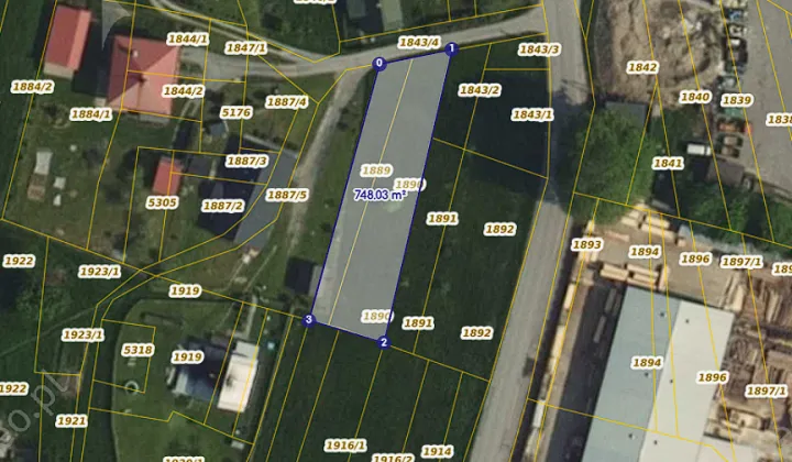 Działka rolno-budowlana Rycerka Dolna