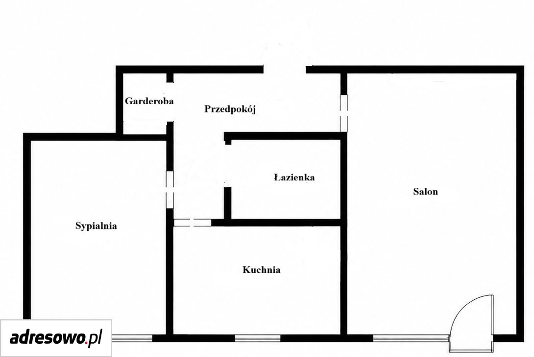 Mieszkanie 2-pokojowe Gdańsk Brzeźno, ul. Ksawerego Dunikowskiego. Zdjęcie 7