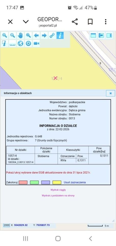 Działka budowlana Stobierna. Zdjęcie 3