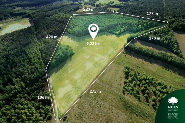 Działka rolno-budowlana Likiec. Zdjęcie 3