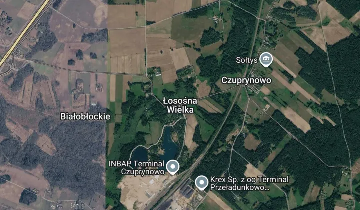 Działka siedliskowa Łosośna Wielka