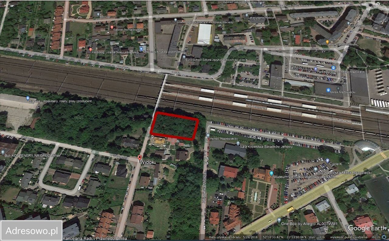 Działka budowlana Mińsk Mazowiecki, ul. Widok. Zdjęcie 7