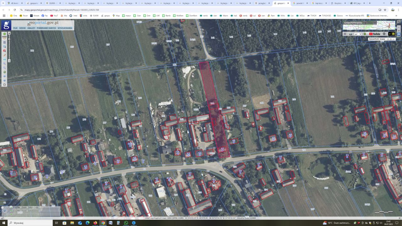 Działka siedliskowa Połazie Świętochowskie. Zdjęcie 3