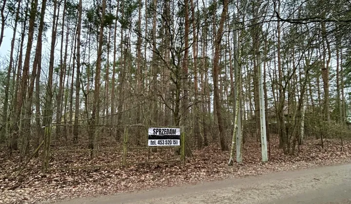 Działka leśna Legionowo, ul. Dębowa