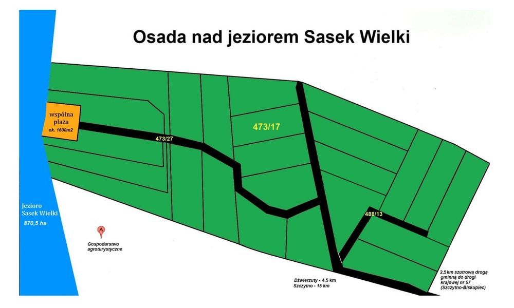Działka rolna Sasek Wielki. Zdjęcie 3