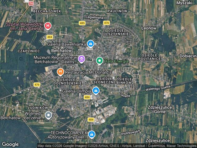 Mieszkanie 2-pokojowe Bełchatów, os. Okrzei. Zdjęcie 1