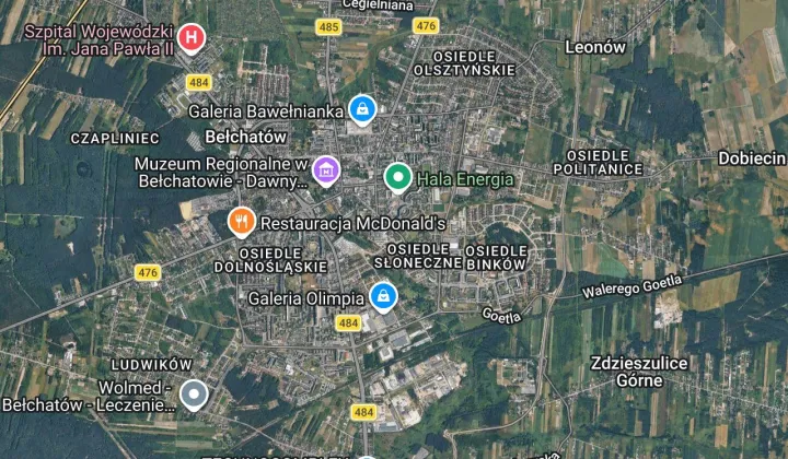 Mieszkanie 2-pokojowe Bełchatów, os. Okrzei