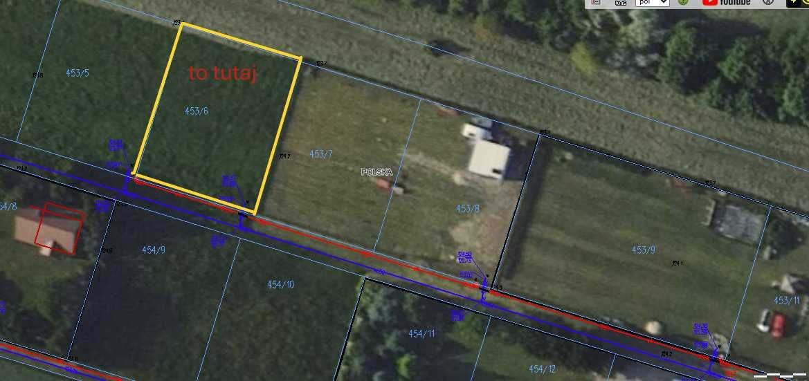 Działka rekreacyjna Brodnia