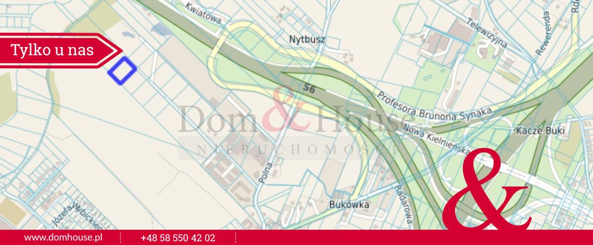 Działka inwestycyjna Chwaszczyno, ul. Polna. Zdjęcie 7