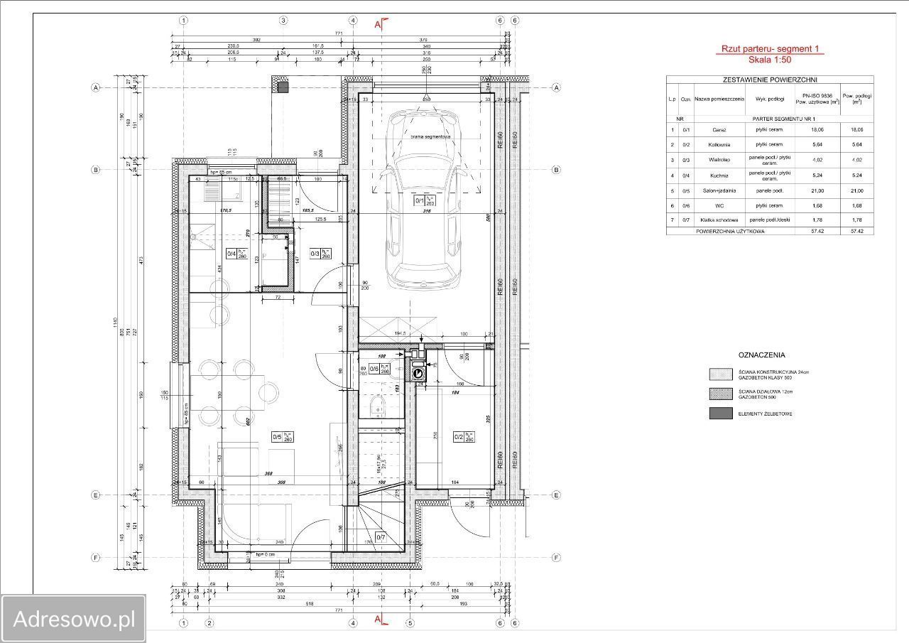 dom szeregowy, 4 pokoje Jelenia Góra Czarne, ul. Kalinowa. Zdjęcie 2