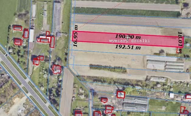 Działka budowlana Dąbrowa, ul. św. Wawrzyńca. Zdjęcie 6