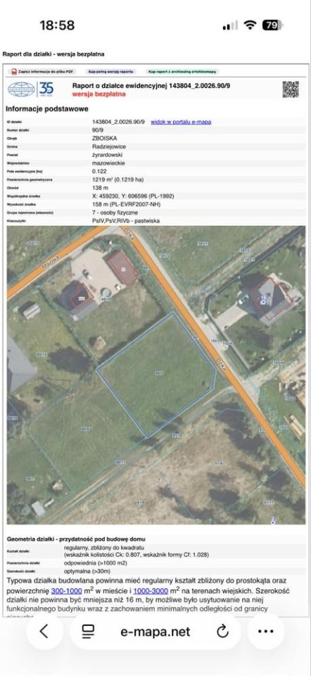 Działka budowlana Zboiska. Zdjęcie 6