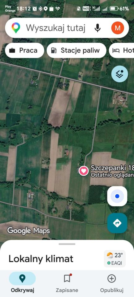 Działka rolno-budowlana Szczepanki. Zdjęcie 7