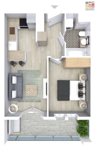 Mieszkanie 2-pokojowe Rzeszów. Zdjęcie 8