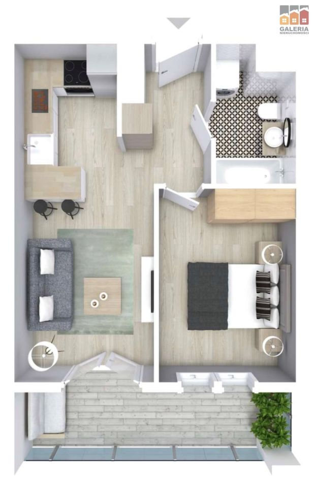 Mieszkanie 2-pokojowe Rzeszów. Zdjęcie 8