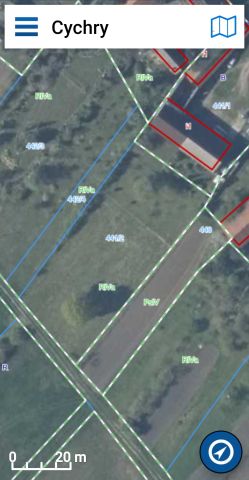 Działka rolno-budowlana Cychry, ul. Tadeusza Kościuszki. Zdjęcie 1